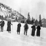 Locals Skiing in La Plata City. Charlie Ekburg and his brother Gus