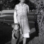 Beda with her first grandson "Little Charlie"