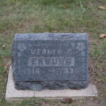 Verner Charles Ekburg 1916 - 1938
Greenmont Cemetery Durango, Colorado Verner's Headstone.